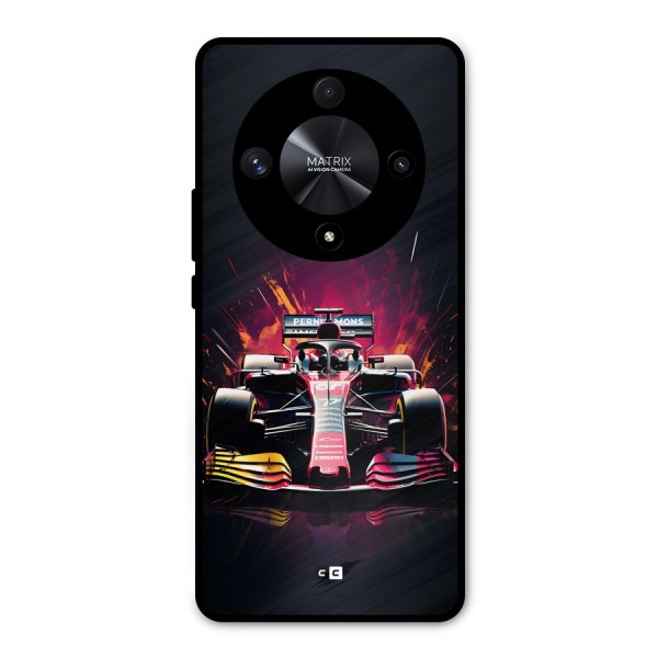 Game Racing Metal Back Case for Honor X9b