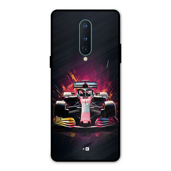 Game Racing Metal Back Case for OnePlus 8
