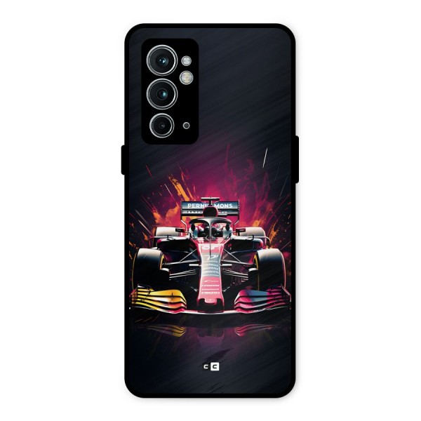 Game Racing Metal Back Case for OnePlus 9RT 5G