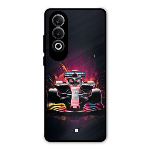 Game Racing Metal Back Case for OnePlus Nord CE4