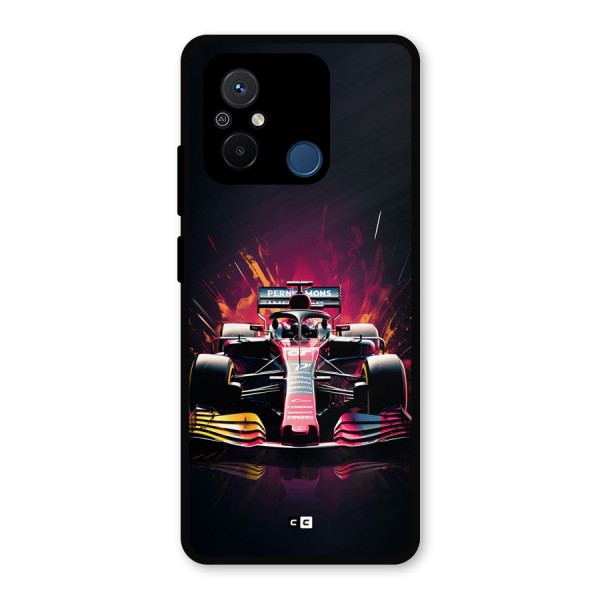 Game Racing Metal Back Case for Poco C55