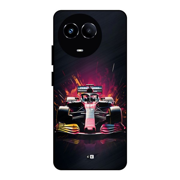 Game Racing Metal Back Case for Realme 11 5G