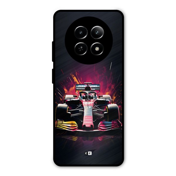 Game Racing Metal Back Case for Realme 12 5G