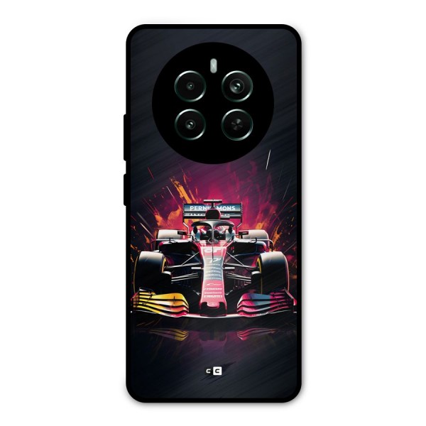 Game Racing Metal Back Case for Realme 12 Plus