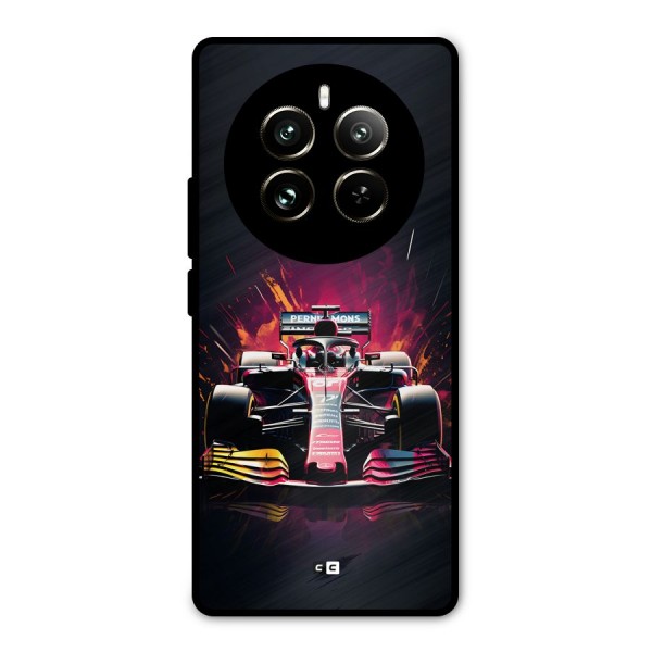 Game Racing Metal Back Case for Realme 12 Pro