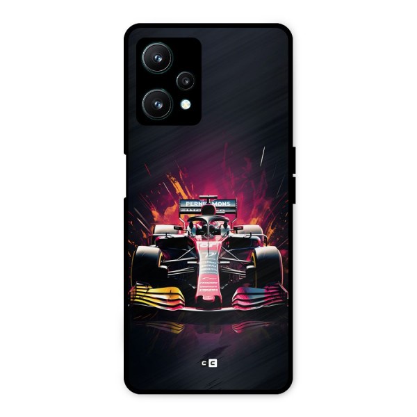 Game Racing Metal Back Case for Realme 9 Pro 5G