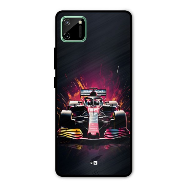 Game Racing Metal Back Case for Realme C11