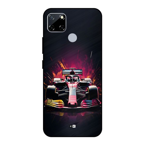 Game Racing Metal Back Case for Realme Narzo 20