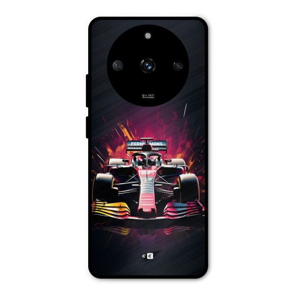 Game Racing Metal Back Case for Realme Narzo 60 5G