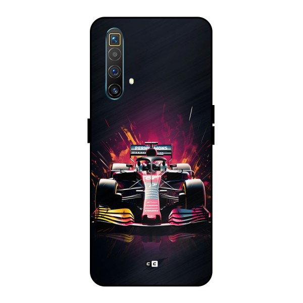 Game Racing Metal Back Case for Realme X3 SuperZoom