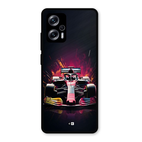 Game Racing Metal Back Case for Redmi K50i