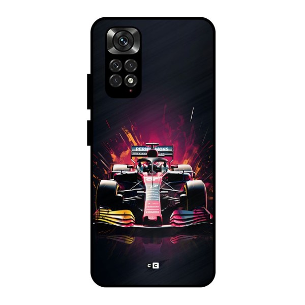 Game Racing Metal Back Case for Redmi Note 11 Pro