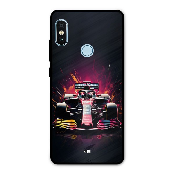 Game Racing Metal Back Case for Redmi Note 5 Pro