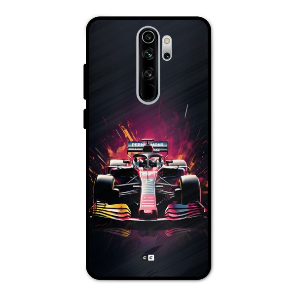 Game Racing Metal Back Case for Redmi Note 8 Pro