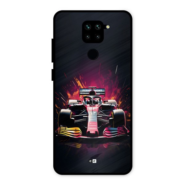 Game Racing Metal Back Case for Redmi Note 9