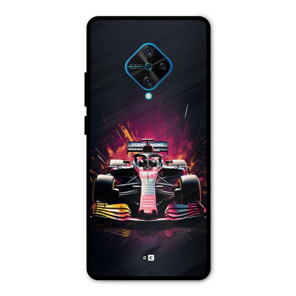 Game Racing Metal Back Case for Vivo S1 Pro