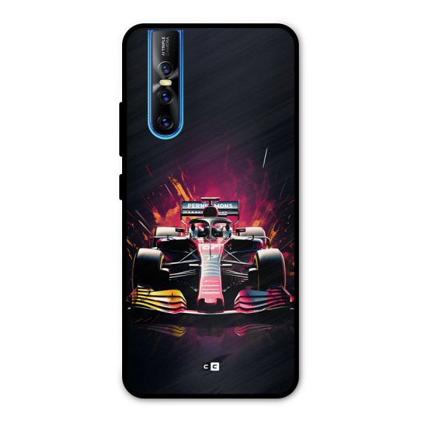 Game Racing Metal Back Case for Vivo V15 Pro