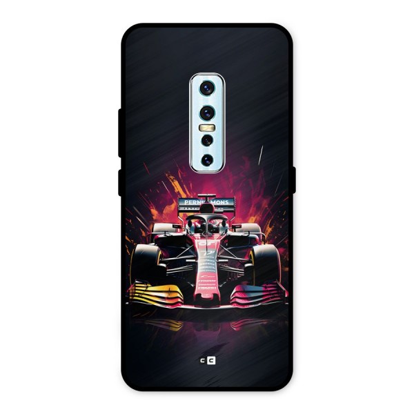 Game Racing Metal Back Case for Vivo V17 Pro