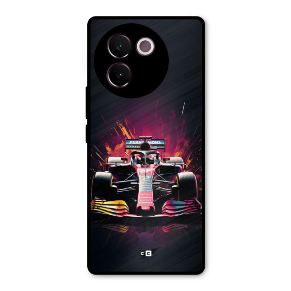 Game Racing Metal Back Case for Vivo V30e