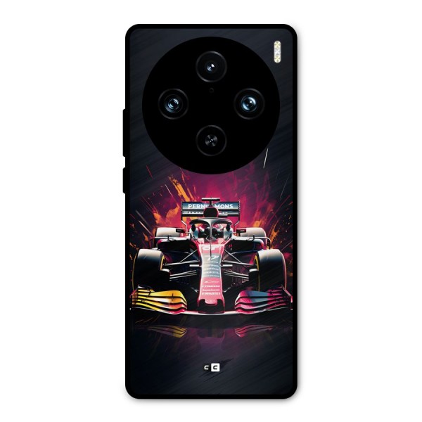 Game Racing Metal Back Case for Vivo X100 Pro