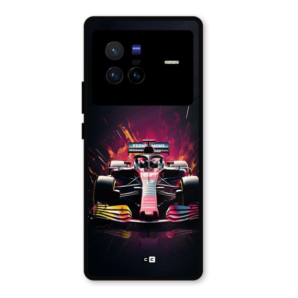 Game Racing Metal Back Case for Vivo X80