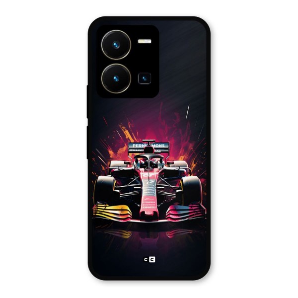 Game Racing Metal Back Case for Vivo Y35