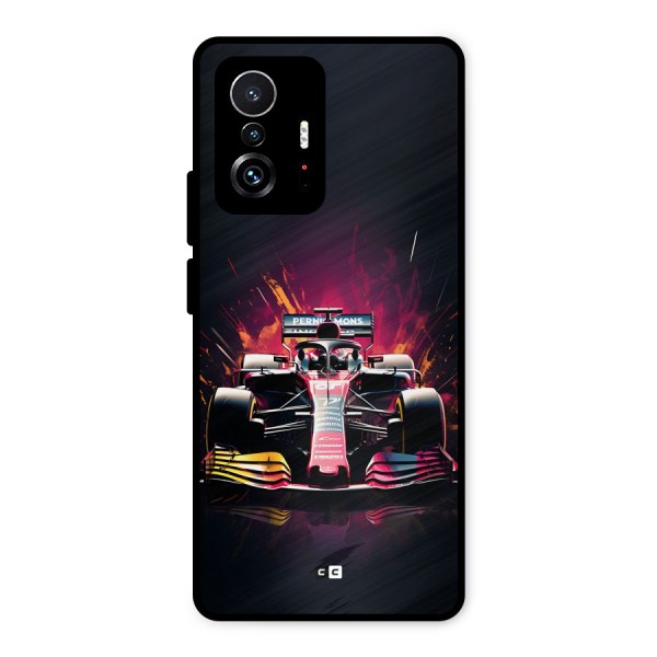 Game Racing Metal Back Case for Xiaomi 11T Pro