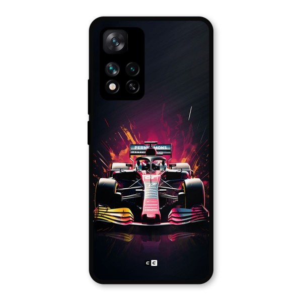 Game Racing Metal Back Case for Xiaomi 11i Hypercharge 5G