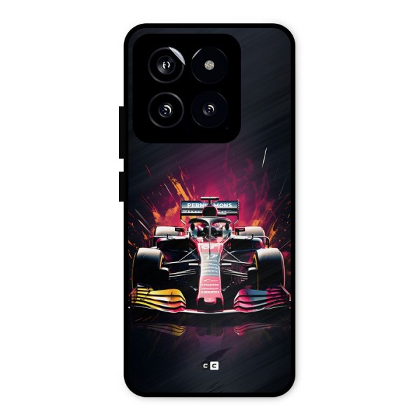 Game Racing Metal Back Case for Xiaomi 14