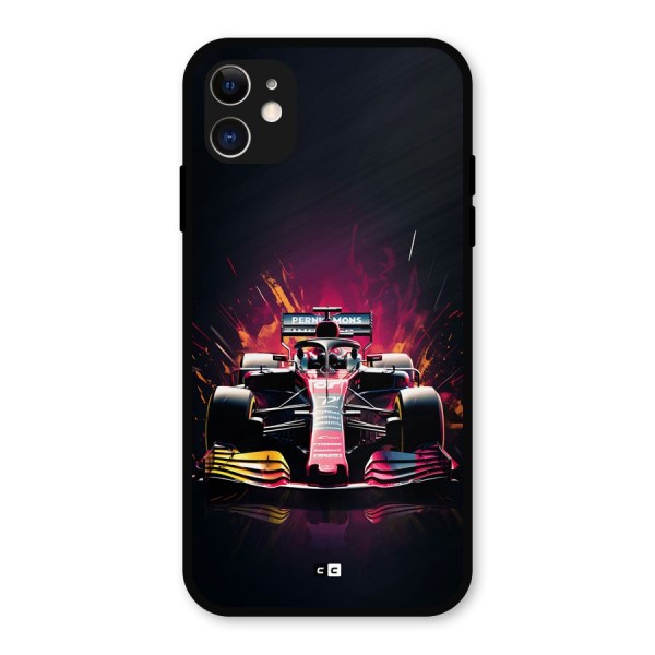 Game Racing Metal Back Case for iPhone 11