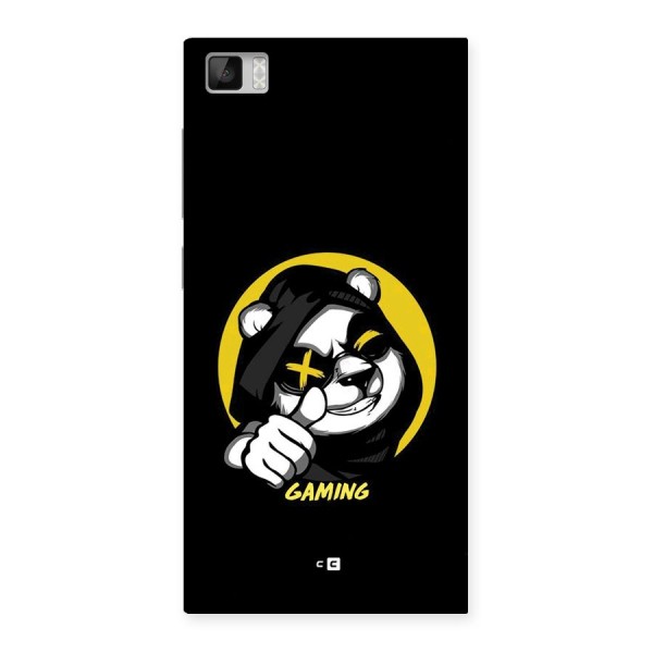 Gaming Panda Back Case for Mi3