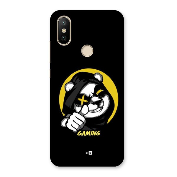 Gaming Panda Back Case for Mi A2