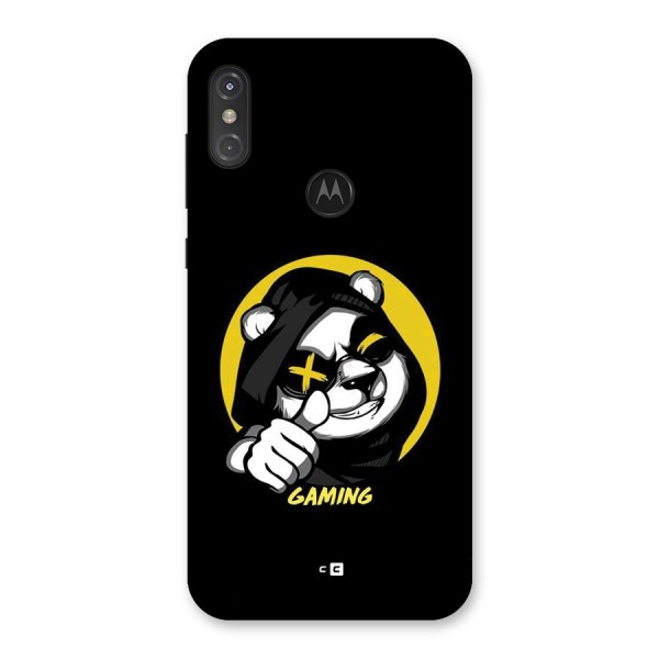 Gaming Panda Back Case for Motorola One Power