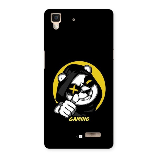 Gaming Panda Back Case for Oppo R7