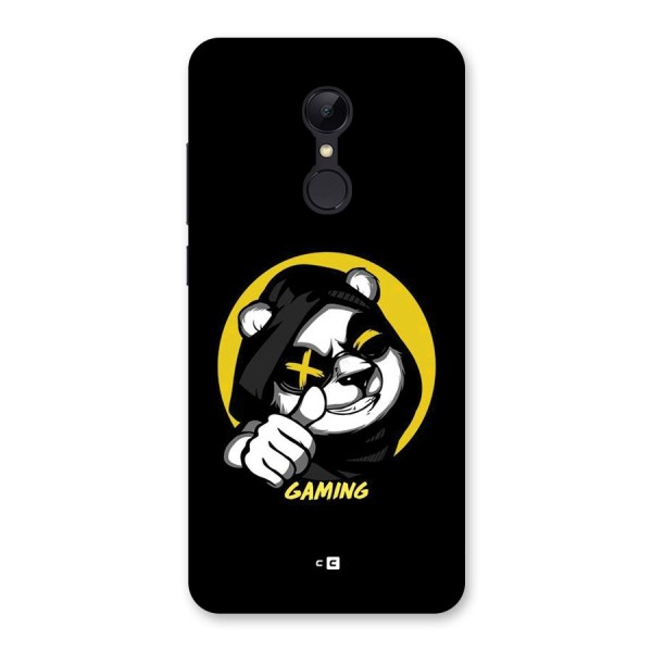 Gaming Panda Back Case for Redmi 5