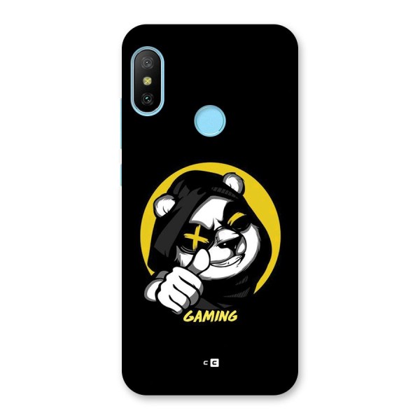 Gaming Panda Back Case for Redmi 6 Pro