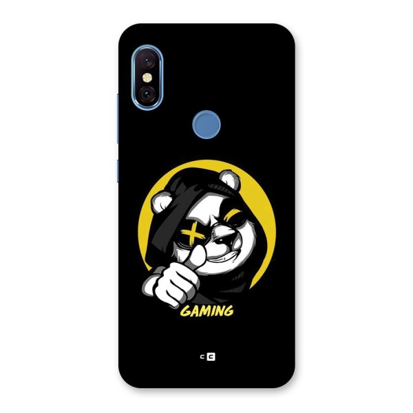 Gaming Panda Back Case for Redmi Note 6 Pro