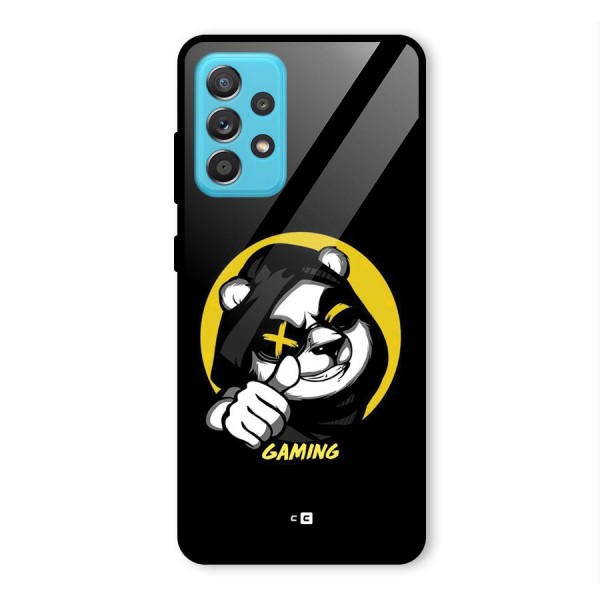 Gaming Panda Glass Back Case for Galaxy A52