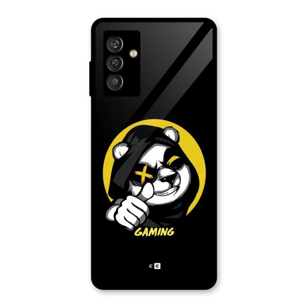 Gaming Panda Glass Back Case for Galaxy M13