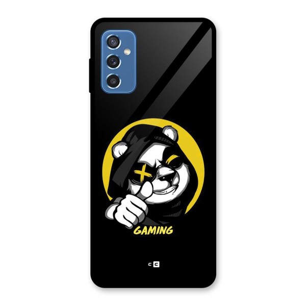 Gaming Panda Glass Back Case for Galaxy M52 5G