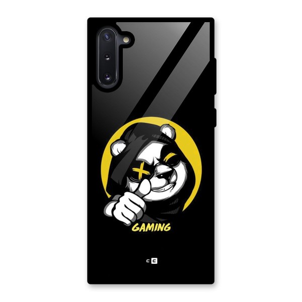 Gaming Panda Glass Back Case for Galaxy Note 10