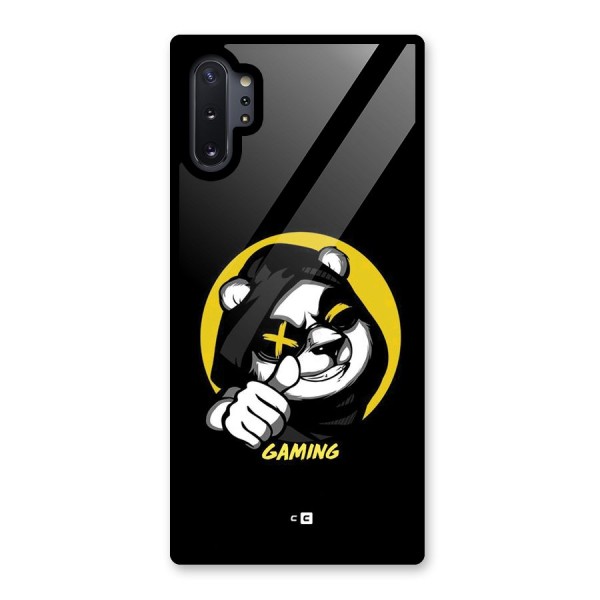 Gaming Panda Glass Back Case for Galaxy Note 10 Plus