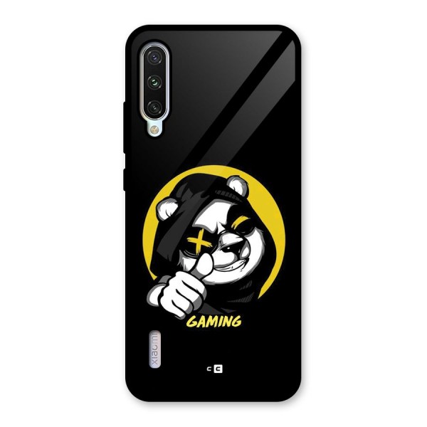 Gaming Panda Glass Back Case for Mi A3