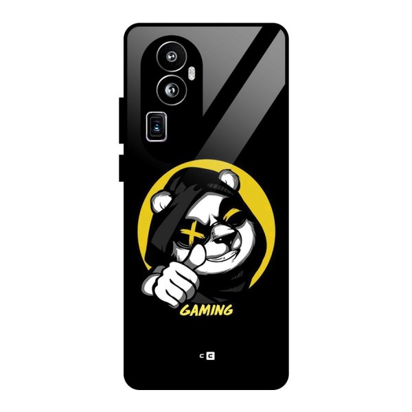 Gaming Panda Glass Back Case for Oppo Reno10 Pro Plus