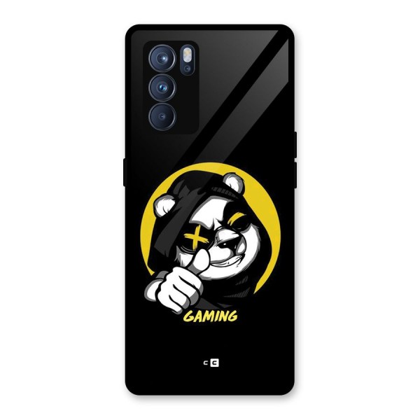 Gaming Panda Glass Back Case for Oppo Reno6 Pro 5G