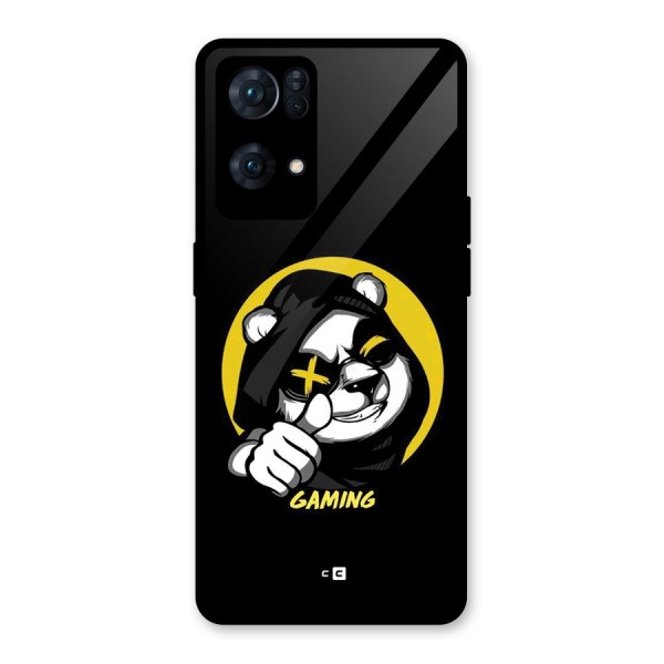 Gaming Panda Glass Back Case for Oppo Reno7 Pro 5G