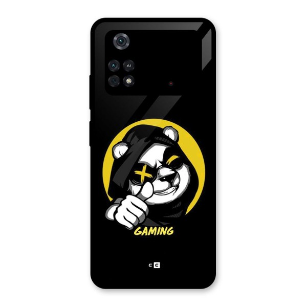 Gaming Panda Glass Back Case for Poco M4 Pro 4G