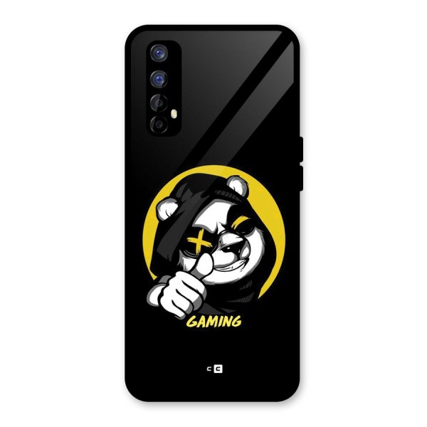 Gaming Panda Glass Back Case for Realme 7