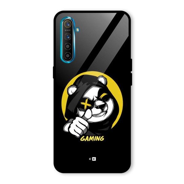 Gaming Panda Glass Back Case for Realme X2