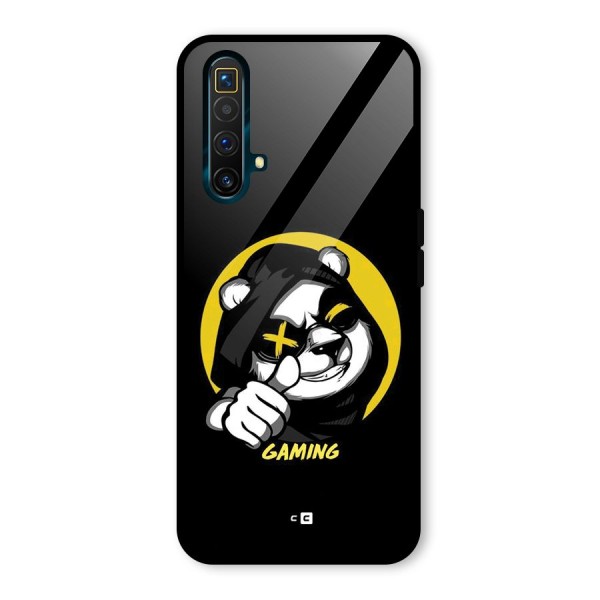 Gaming Panda Glass Back Case for Realme X3 SuperZoom